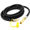MENSI 12FT Low Pressure 1/4" Quick Connect Disconnect Plug RV