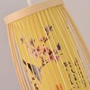 Woven Pendant Light Chinese Japanese Style Retro Rattan Lampshade Pendant