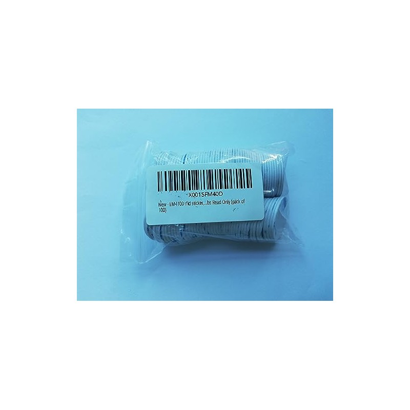RFID Stickers 125KHz EM4100 PVC Material 1mm Thick ID Coin