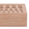 Leather Tool Holder 46 Holes Beech Wood Professional Leather Tool