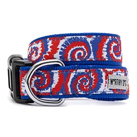 The Worthy Dog Kaleidoscope Collar -Strong Nylon Material Adjustable Durable Stylish Comfortable Dog Collar Pet Accessories in Multicolor Small Size