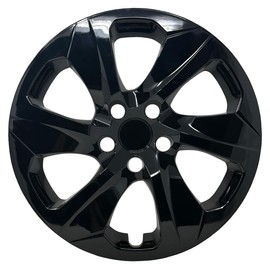 HubStar Hubcap Replacement for Toyota Rav4 2019-2025, 17-inch Wheel Cover, Gloss Black, 1 Piece