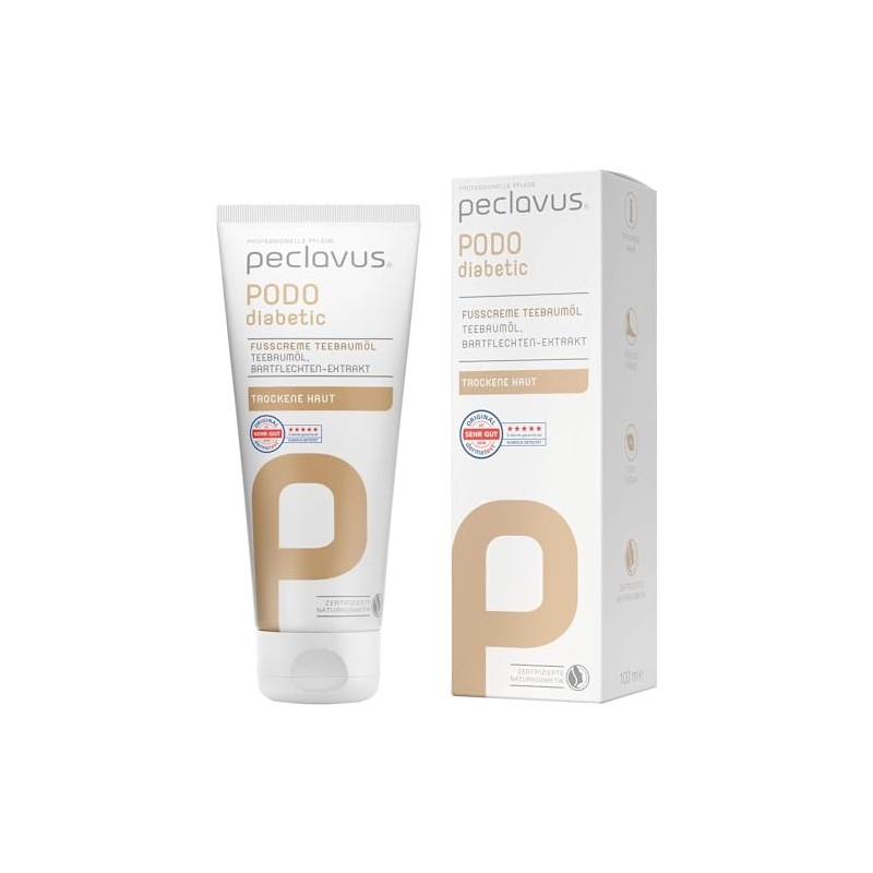 peclavus Pododiabetic Foot Cream Tea Tree Oil 50 ml