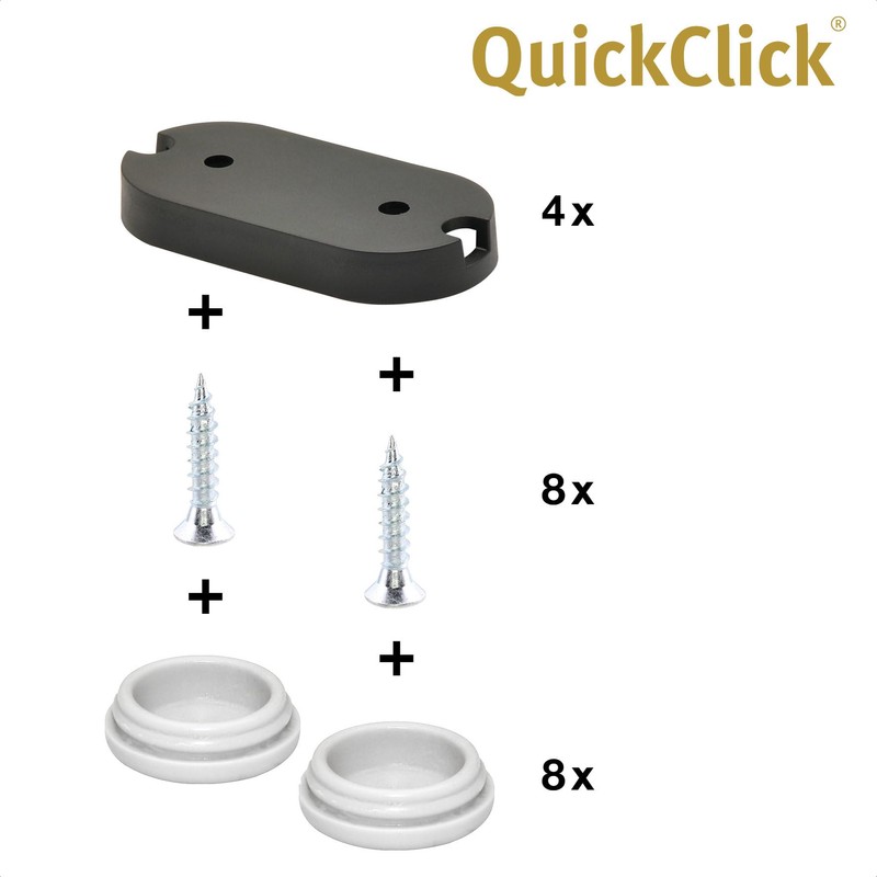 Wagner QuickClick® Chair Glides – Set of 4 for Screwing