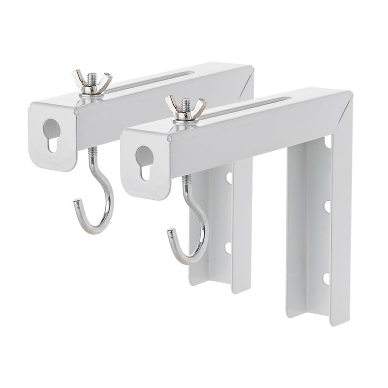 E-Supply EEX-PSKA01WH Screen Hanging Bracket, Ceiling, Wall Mount Bracket, Load