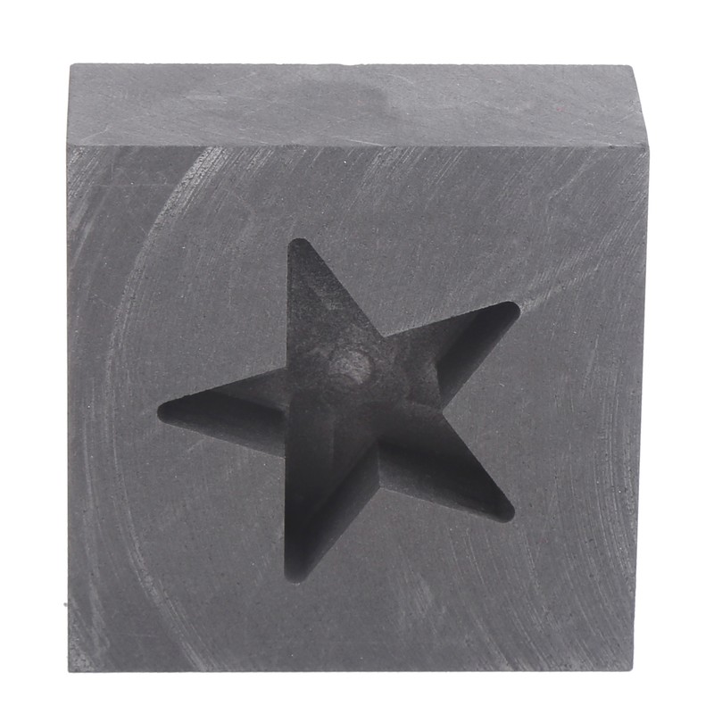 Graphite Casting Ingot Mould Mold Crucible Melting FivePointed Star Mould
