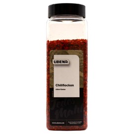 Ubena Chilli Flakes without Seeds Pack of 4 (4 x 350 g)