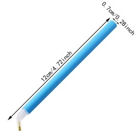 WHYHKJ 6pcs Elbow Point Drill Pen Diamond Painting DIY Tools Cross Stitch Embroidery Accessories, Blue
