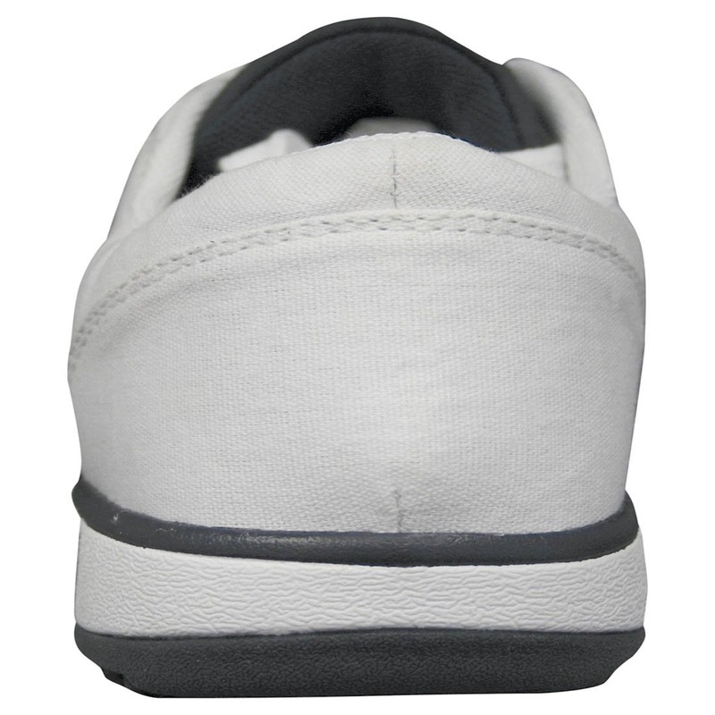 DAWGS Zapatillas Cruzadas para Caminar, Blanco/Azul Marino, 7 M US