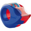 tesa tesa 2x 57858 Handabroller Mini klar (2 Stück), Blau-Rot
