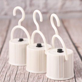 Mobestech 10 Pcs LED Light Bulb Holder E27 Screw in Light Socket Light Holder Portable Lamp Holde rwith Hook