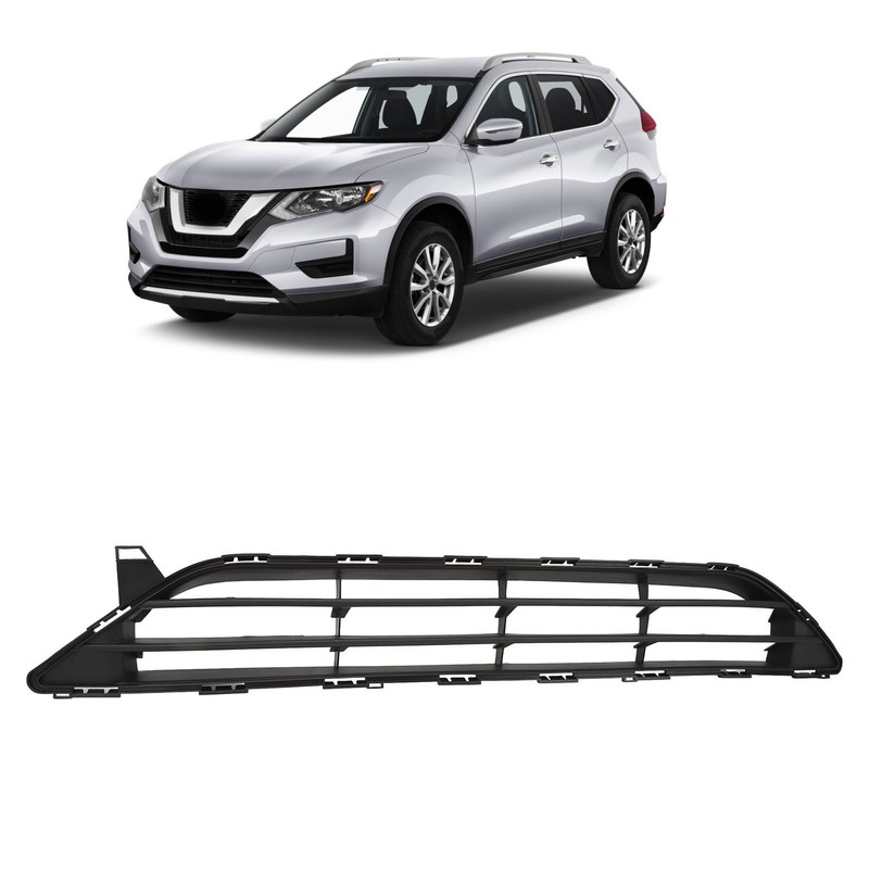 Front Bumper Cover Grille 622546FL0A Stylish Rugged Waterproof Front Bumper