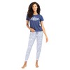 Lucky Brand - Conjunto de pantalones para mujer, playera de