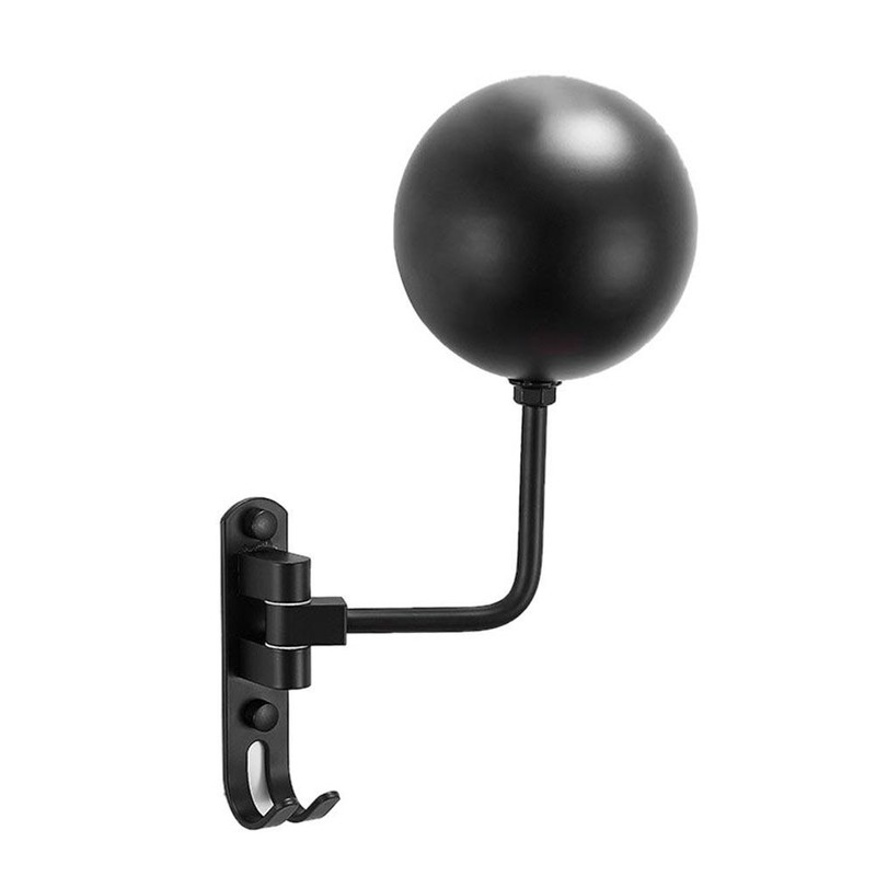 Helmet Holder 180 Degree Rotation Helmet Rack with 2 Hooks