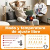 3 en 1Masajeador de Rodilla Calentado, soporte de rodilla para