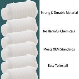 49621 Dryer Leveling Leg feet (8 Pack) Compatible with Whirlpool, Amana, Kenmore, KitchenAid, Maytag, Roper Dryer Parts - Replaces AP4295805, PS1609293