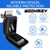 WODHMIEY Car Window Key Lock Organizer Box, Easy Installation, Weather