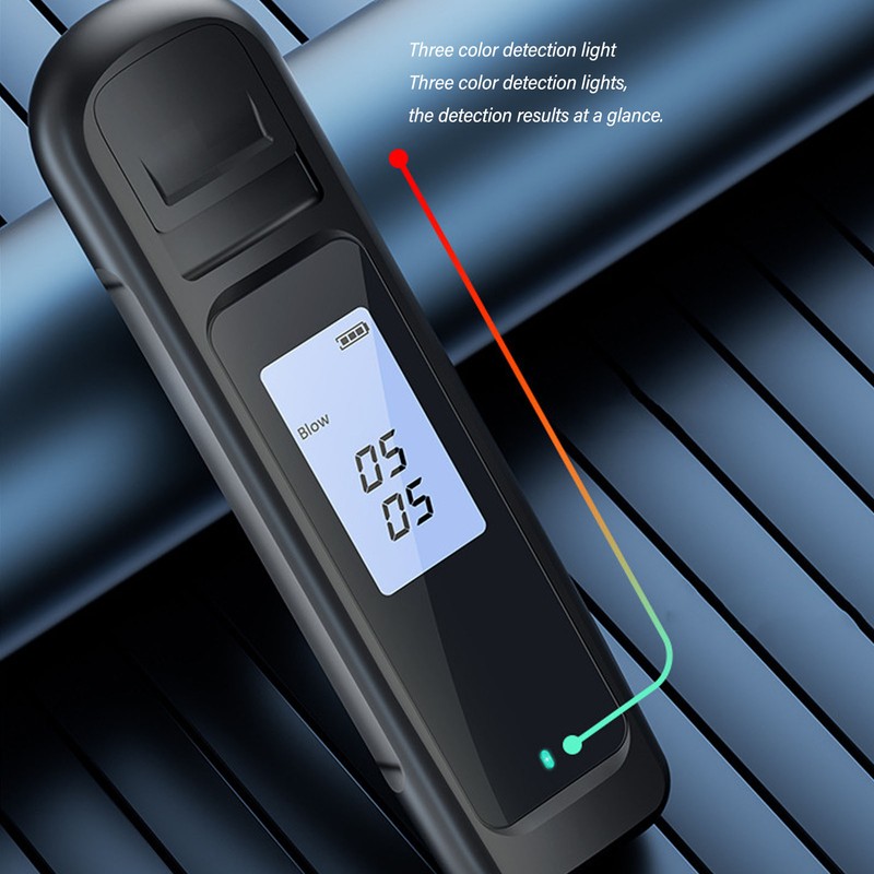 Portable Alcohol Tester Digital Display Alcohol Tester Accuracy Breath Alcohol