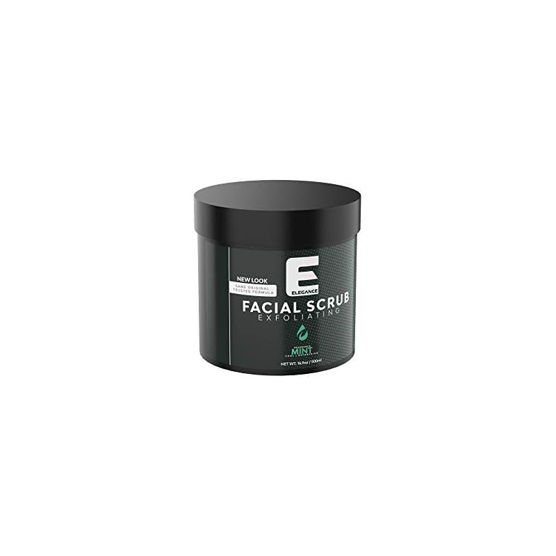 ELEGANCE GEL Facial Scrub, Mint Fresh, 16.9 Fl Oz