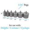 Wigjig Super Pegs - Olympus Round (Large)