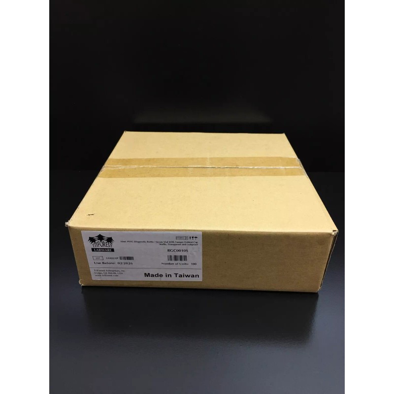 Triforest Forest REF RGC0010S 10mL PETG Diagnostic Bottles