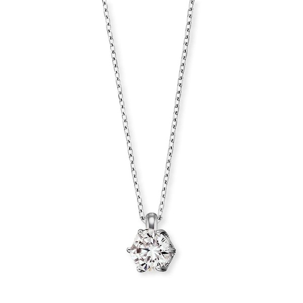 Engelsrufer Women's Necklace Made of Sterling Silver and Silver Zirconia