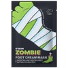Oskin Zombie Foot Exfoliation Foot Cream Mask Pack, 1 piece, 1 sheet, 16g / 오스킨 좀비 발각질제거 풋크림 마스크 팩, 1개, 1매, 16g