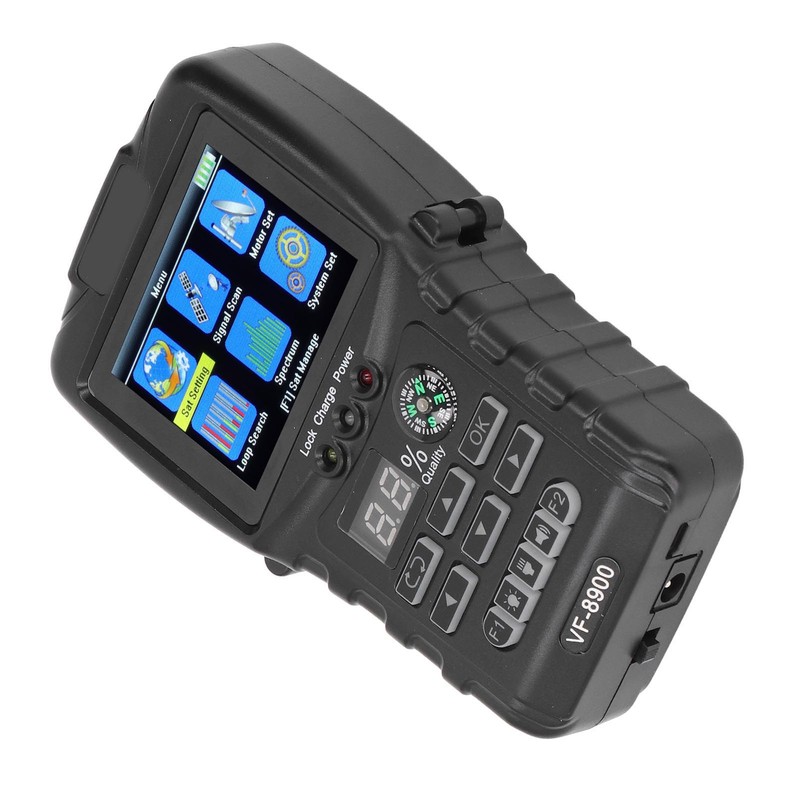 Satellite Finder Meter Digital Signal Measuring Detector 950‑2150MHz 2.4in HD