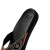 Reef Women's Ortho-Bounce Woven Flip Flops, Black White