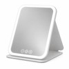 LED Dimmable Makeup Mirror with 3 Color Light Modes, Adjustable