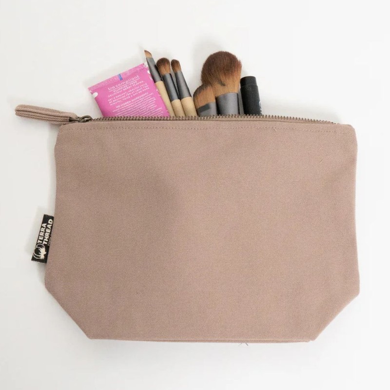 Terra Thread Makeup Bag Lok Pouch, Lavender