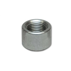 Vibrant 11272 3/8in NPT Female Weld Bung (1in OD) - Mild Steel