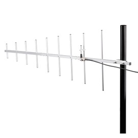 Bingfu 9 Elements Yagi Antenna High Gain 13dBi UHF 430-450MHz Aluminum Alloy Outdoor Antennas with 10ft Cable for Ham Radio GMRS Repeater System Amateur Two-Way Radios Scanner Satellite Radio