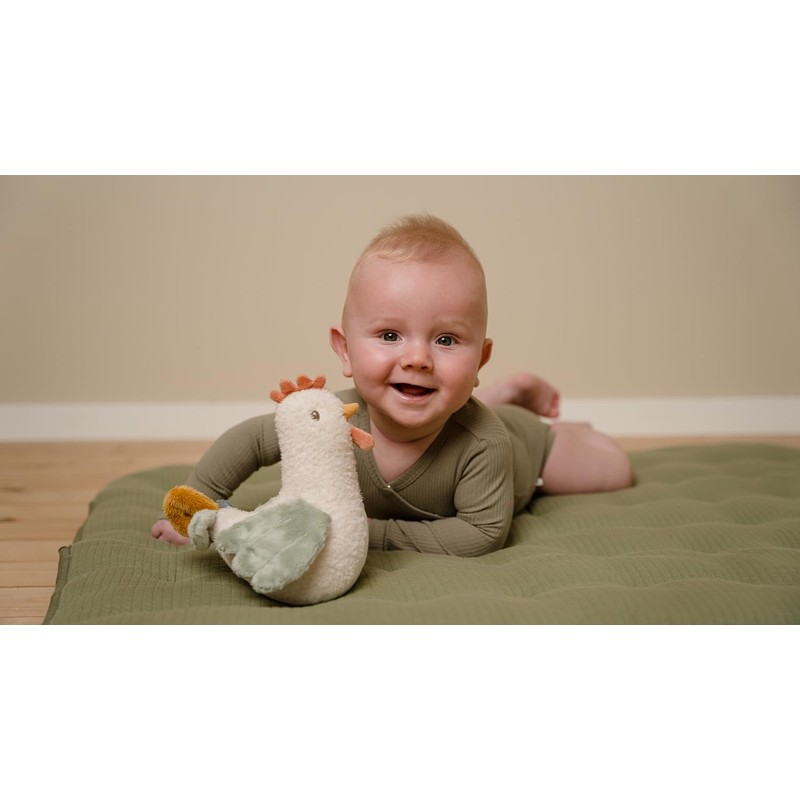 Little Dutch Little Farm 8803 Standing Toy Chicken White