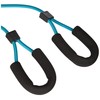 Deuser 119 302 Zugseil mittel Fitnessband, grün, one Size