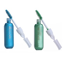 Temporary Hair Mascara Washable Temporary Hair Color Chalk Hair Dye Stick Non-toxic Instant Dye(Blue+Green)