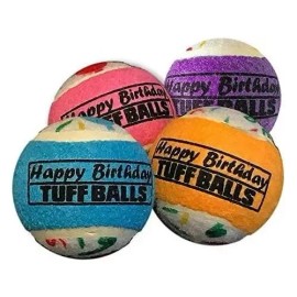 Petsport Jr. Pelotas De Tuff De Feliz Cumpleaños