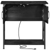 SEGAWE Fish Tank Stand w/ Charging Station Metal Frame Aquarium