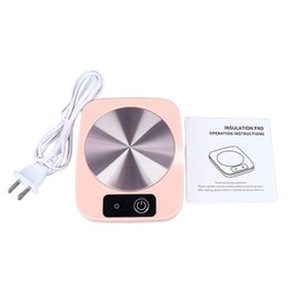 TOPINCN Calentador de Tazas Eléctrico, Calentador de café 55 ℃ Termostato de Temperatura Constante Posavasos Calentador de Tazas Inteligente Calentador de Tazas de Escritorio Enchufe de