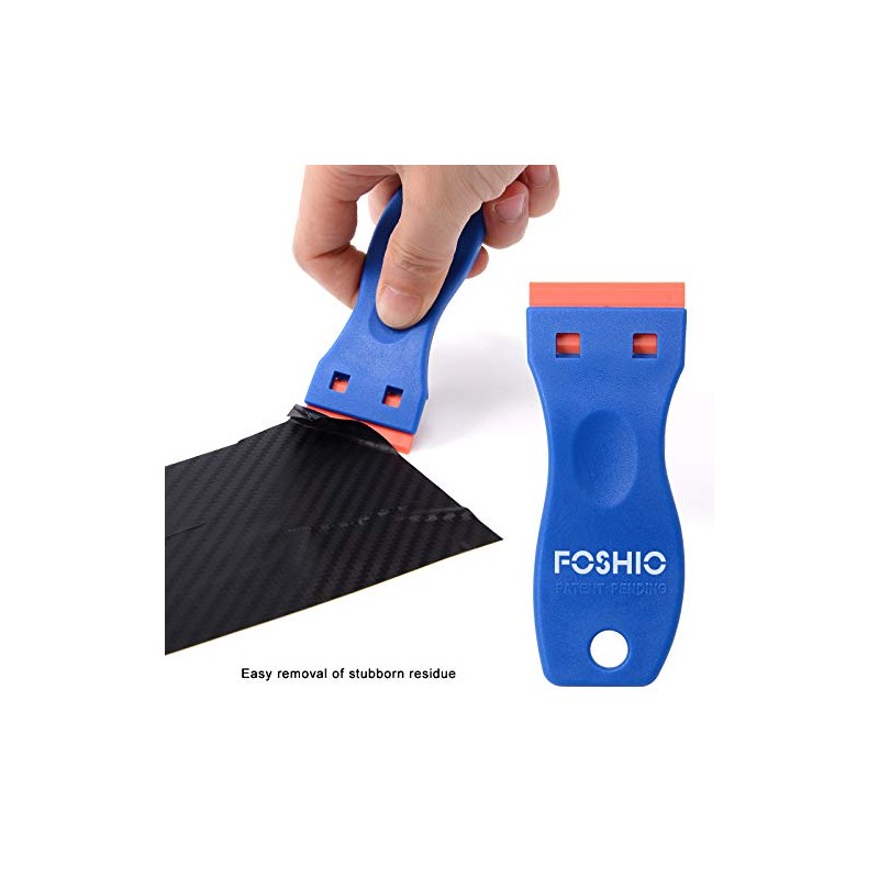 FOSHIO Plastic Razor Blade Scraper Include 2PCS Scraper Tool and