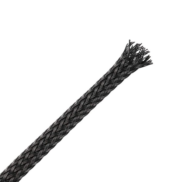 uxcell PET Expandable Cord Protector, 33Ft-4mm Wire Loom Cable Sleeve