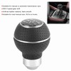 5 Speed Gear Shift Knob Stick Aluminium Alloy and Leather