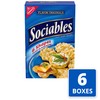 Flavor Originals Sociables Baked Savory Crackers, Party Snacks, 6 -