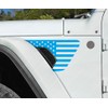 Skull Daddy Graphics Standard Fender Vent Flags Decals Compatible with