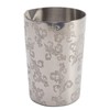 Cocktail Mixing Glass 304 Stainless Steel Heat Preservation Engraved Bartending