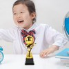 Toyvian Trofeo Calcio Coppa del Mondo Palloncino Dorato Design Creativo