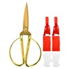 Grand Opening Ribbon Cutting Ceremony Kit, 7.55'' Gold Scissors