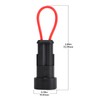 (2PCS) Tractor Seat Safety Switch Bypass Plug Compatible with Kioti/Bobcat