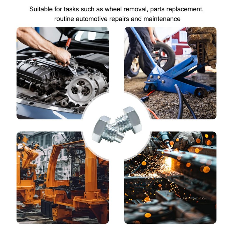 NYTKL 2 PCS Car Floor Jack Handle Bolts, Horizontal Floor