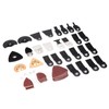 120 Pcs Oscillating Multitool Accessories Saw Blades Durable Quick Release